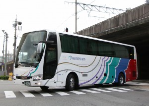 名鉄バス「どんたく号」PW車　3505 01